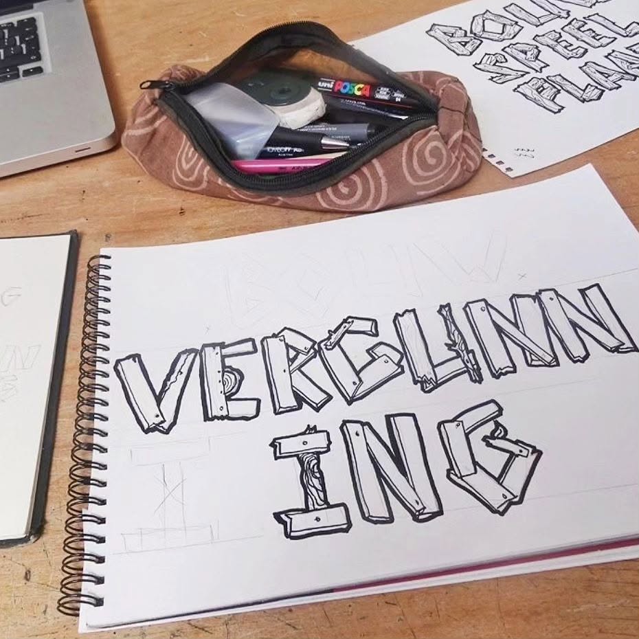 Bouwspeelplaats Lettering