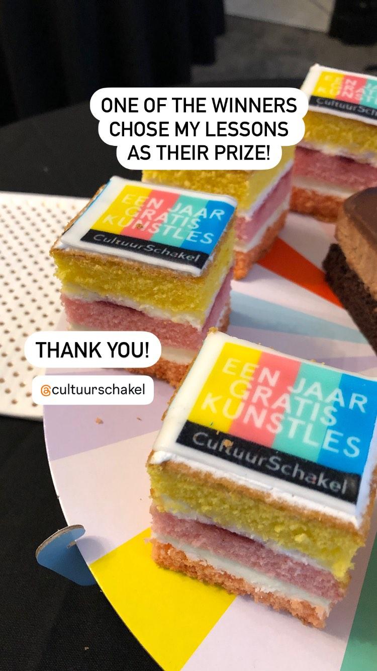 Win een jaar kunstles Cultuurschakel